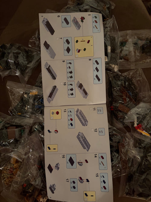 Military Working Dog building block kit.